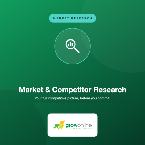 Market & Competitor Research – GrowOnline small business service