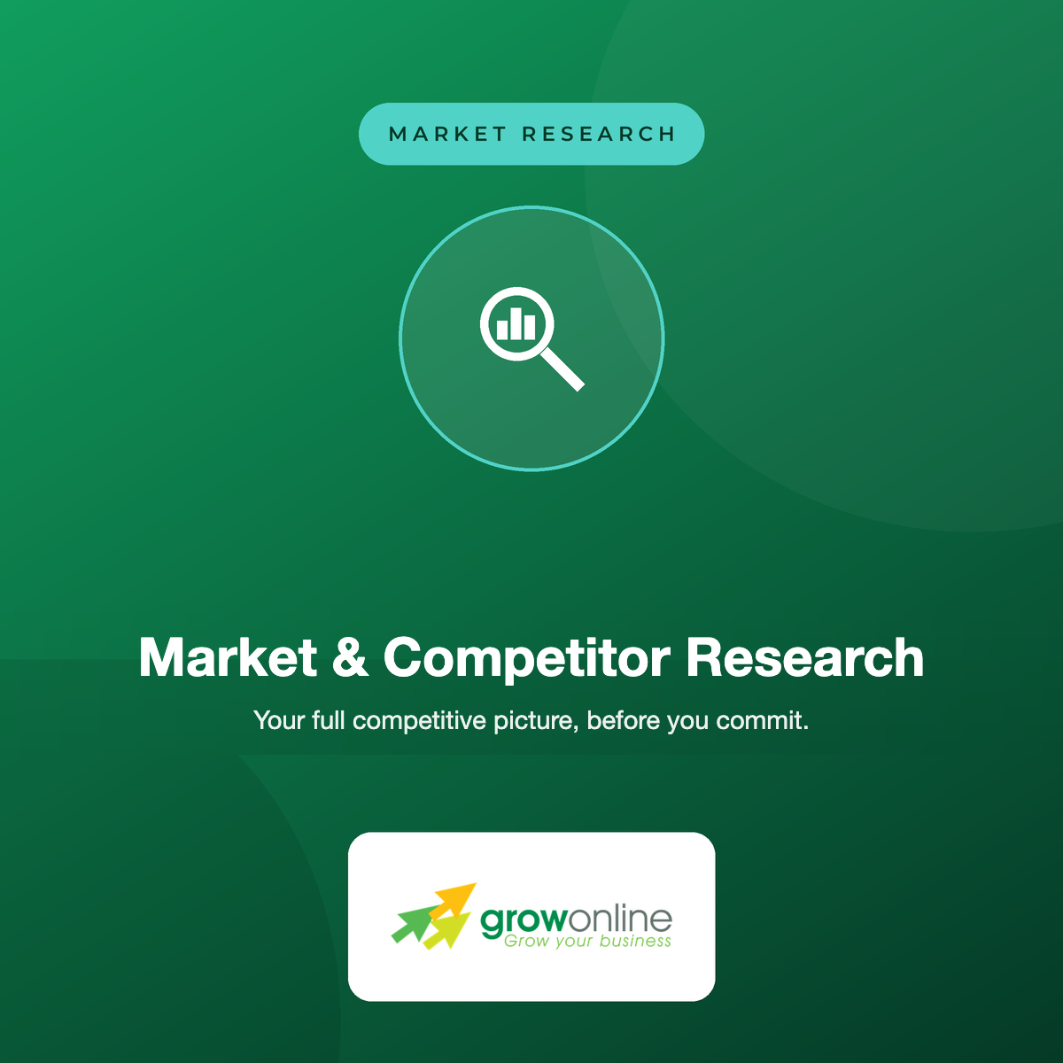 Market & Competitor Research – GrowOnline small business service